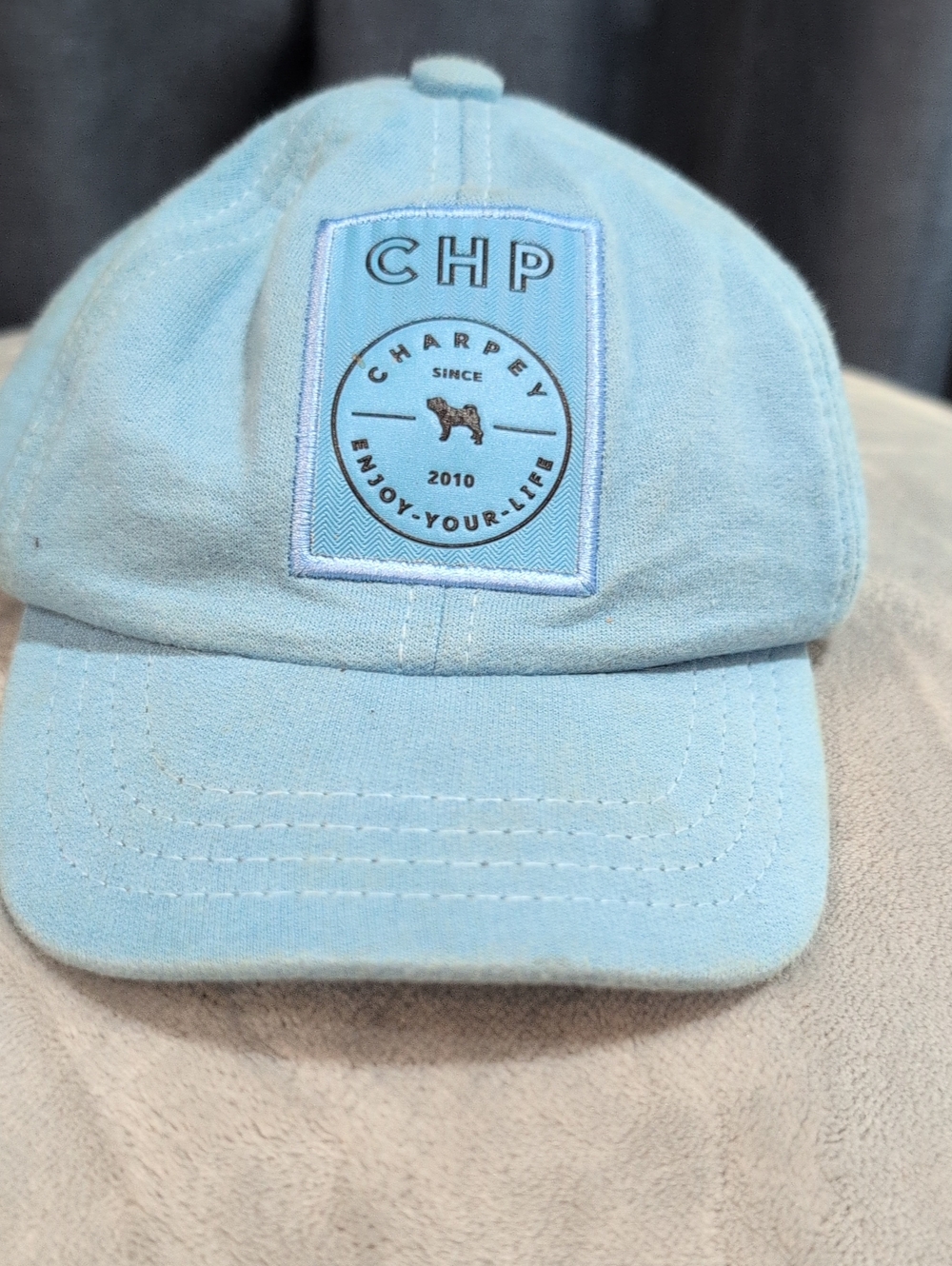 Light Blue Kids Baseball Cap - CHP Charpey Patch